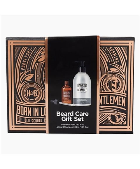 HAWKINS AND BRIMBLE BEARD CARE GIFT SET 