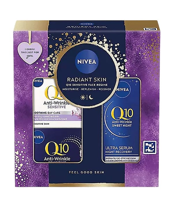 RADIANT SKIN Q10 SENSITIVE FACE REGIME GIFT SET 
