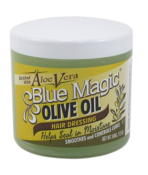 BLUE MAGIC OLIVE OIL HAIR DRESSING 