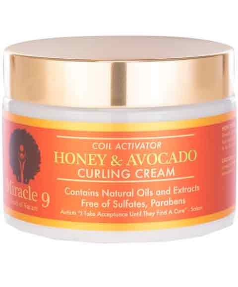 COIL ACTIVATOR HONEY AND AVOCADO CURLING CREAM 