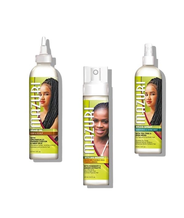 BRAIDS CARE COLLECTION BRAIDS AND SCALP CARE BUNDLE 