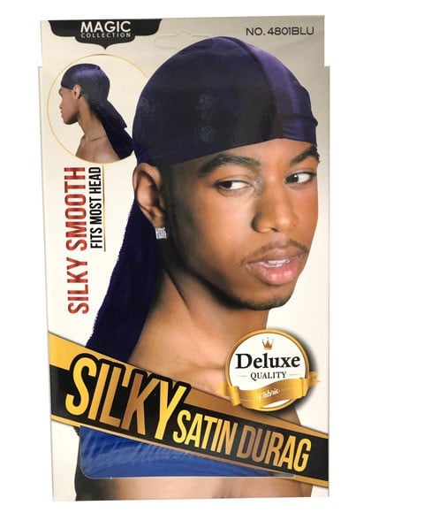 MAGIC COLLECTION SILKY SATIN DURAG 4801BLU 