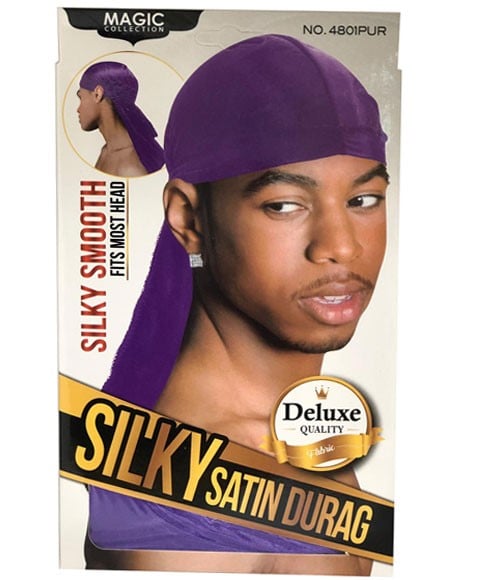 MAGIC COLLECTION SILKY SATIN DURAG 4801PUR 