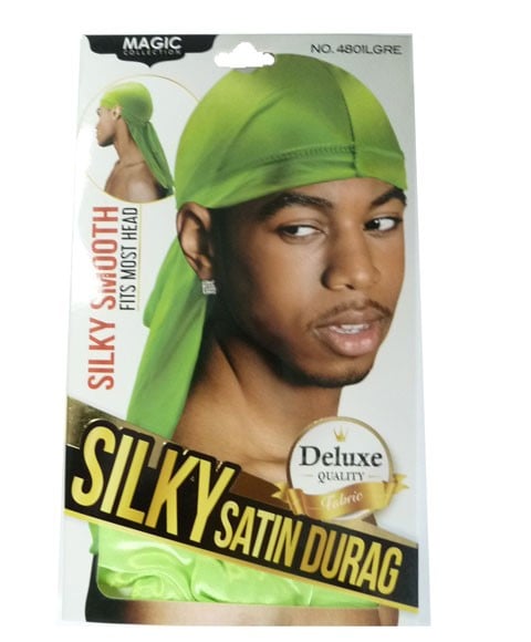 MAGIC COLLECTION SILKY SATIN DURAG 4801LGRE  