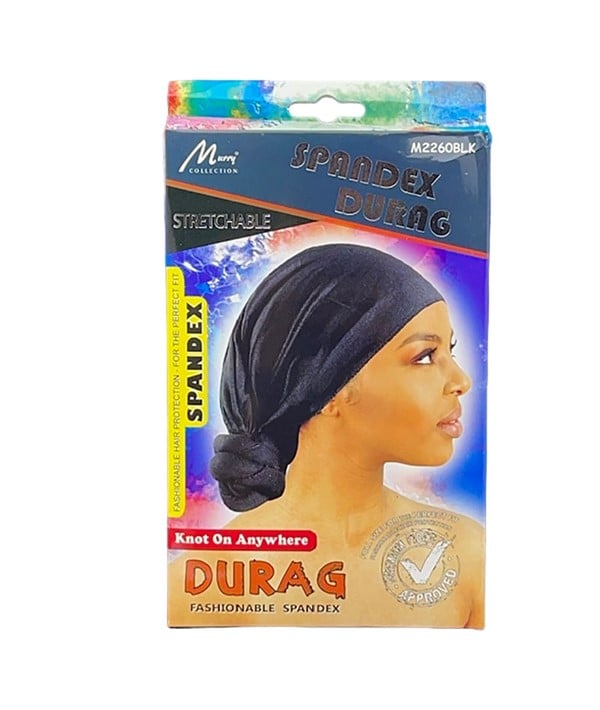 MURRY COLLECTION SPANDEX DURAG M2260BLK 