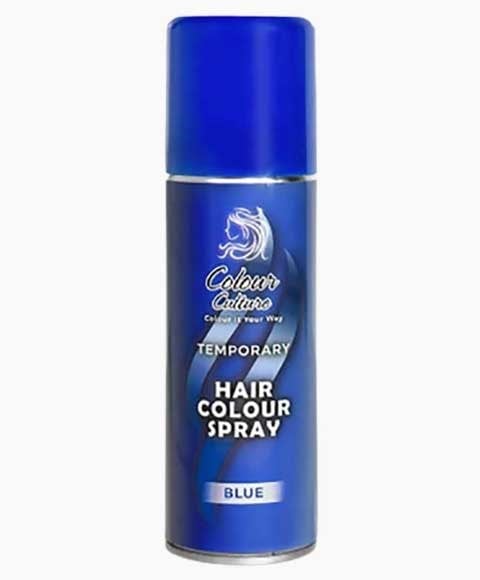 COLOUR CULTURE TEMPORARY HAIR COLOUR BLUE SPRAY 