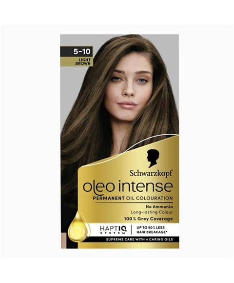 OLEO INTENSE PERMANENT OIL COLOURATION 5 10 LIGHT BROWN 