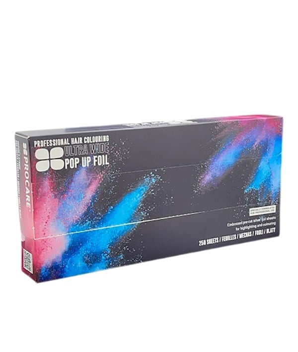 PROFESSIONAL HAIR COLOURING ULTRA WIDE POP UP FOIL 