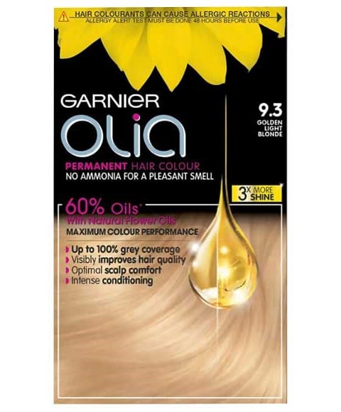 OLIA PERMANENT HAIR COLOR DYE 