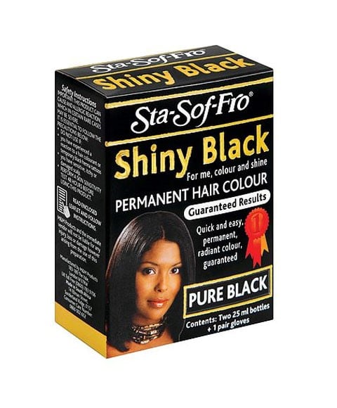 STA SOF FRO SHINY BLACK PERMANENT HAIR COLOUR 