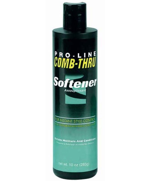 COMB THRU SOFTENER STYLE CONTROL 