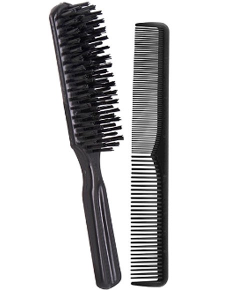 MAGIC COLLECTION COMB AND BRUSH COMBO 2443AST 