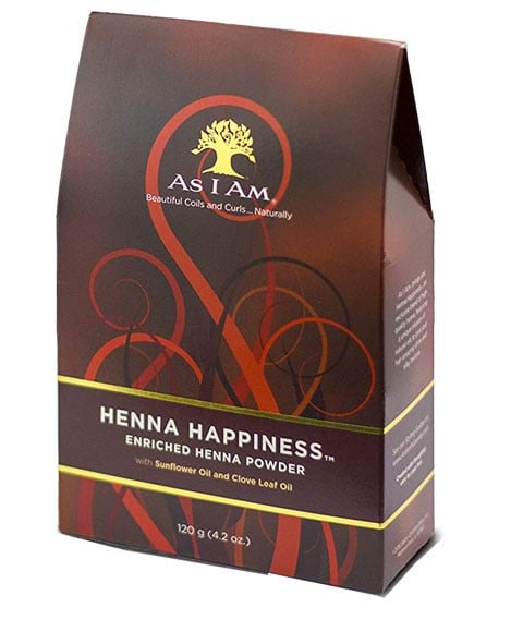 AS I AM BEAUTIFUL COILS AND CURLS ENRICHED HENNA POWDER 