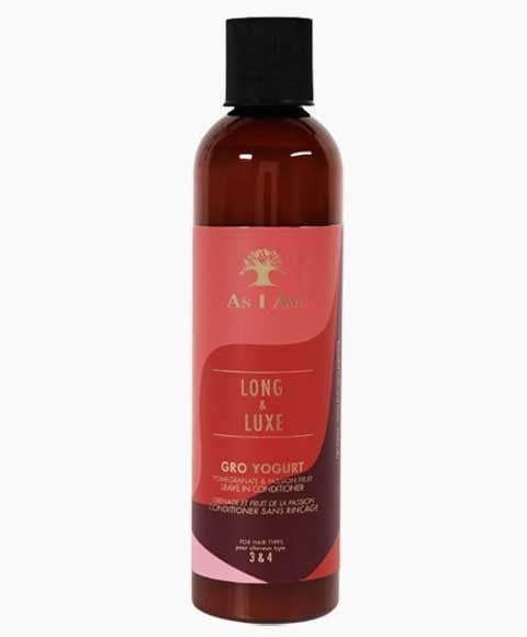 AS I AM LONG AND LUXE GRO YOGURT LEAVE IN CONDITIONER 