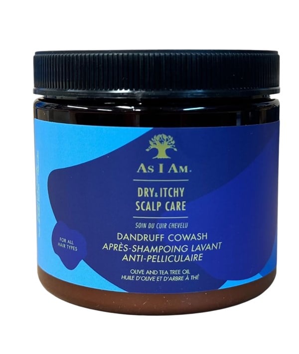 AS I AM DRY AND ITCHY SCALP CARE OLIVE AND TEA TREE OIL CO