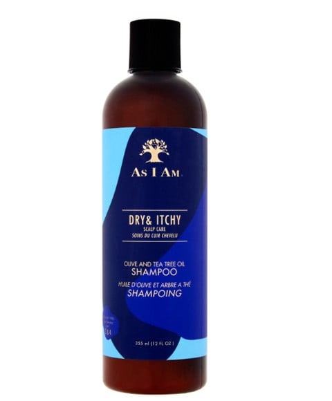 AS I AM DRY AND ITCHY SCALP CARE OLIVE AND TEA TREE OIL SH