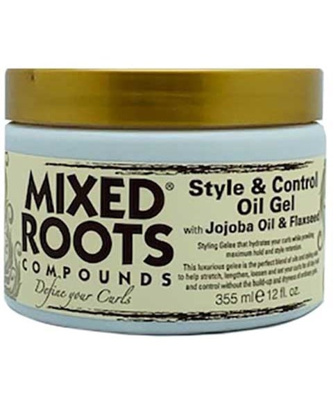 COMPOUNDS STYLE AND CONTROL OIL GEL WITH JOJOBA AND FLAXSE