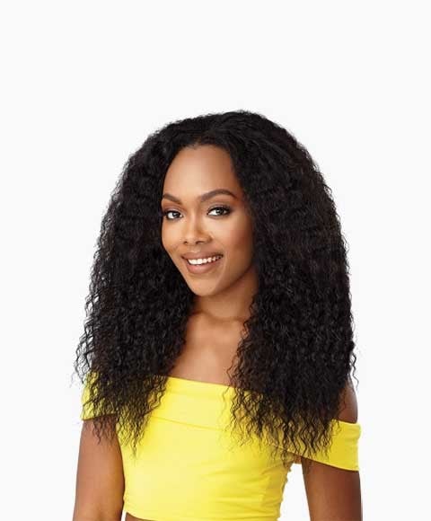 CONVERTI CAP GLITZ AND GLAM SYN HALF WIG 