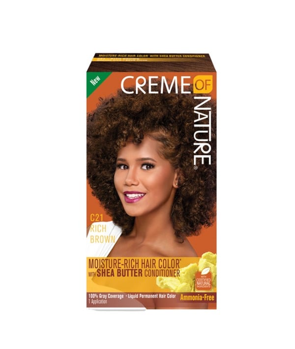 MOISTURE RICH HAIR COLOR WITH SHEA BUTTER CONDITIONER C21