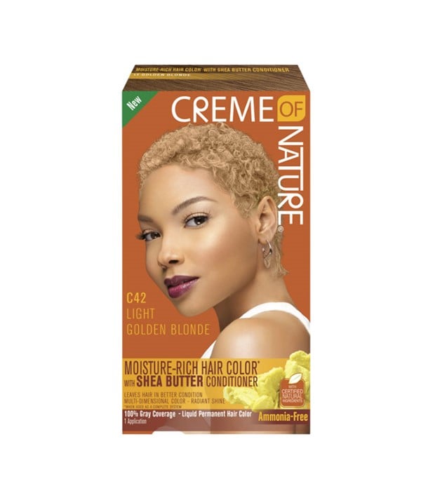 MOISTURE RICH HAIR COLOR WITH SHEA BUTTER CONDITIONER C42