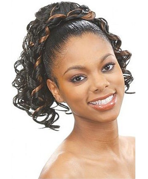 GLANCE DRAWSTRING PONYTAIL SYN TANGO GIRL 