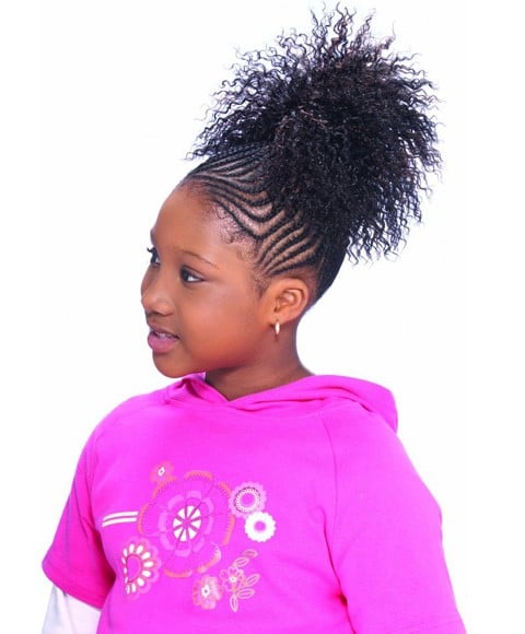 GLANCE DRAWSTRING KIDS PONYTAIL SYN CHLOE 