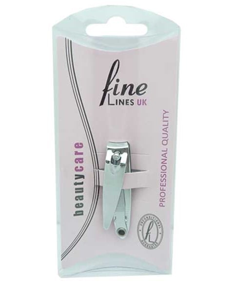 NAIL CLIPPER CHROME WITH FILE 