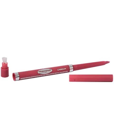 TWIST UP LIP WATERPROOF AND EYE LINER PENCIL CRIMSON 