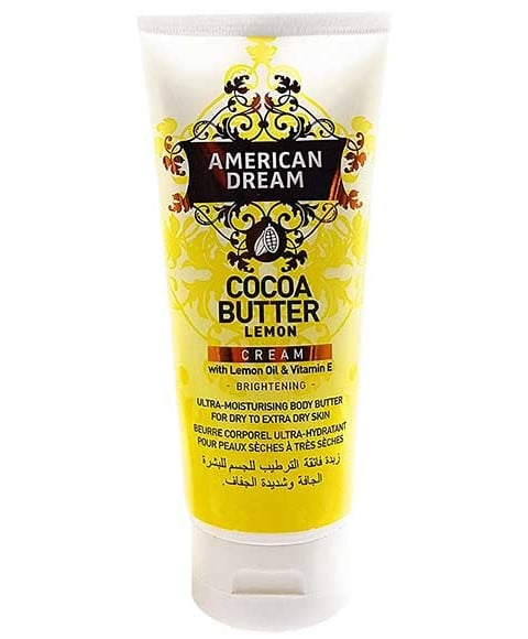 AMERICAN DREAM COCOA BUTTER CREAM WITH LEMON 