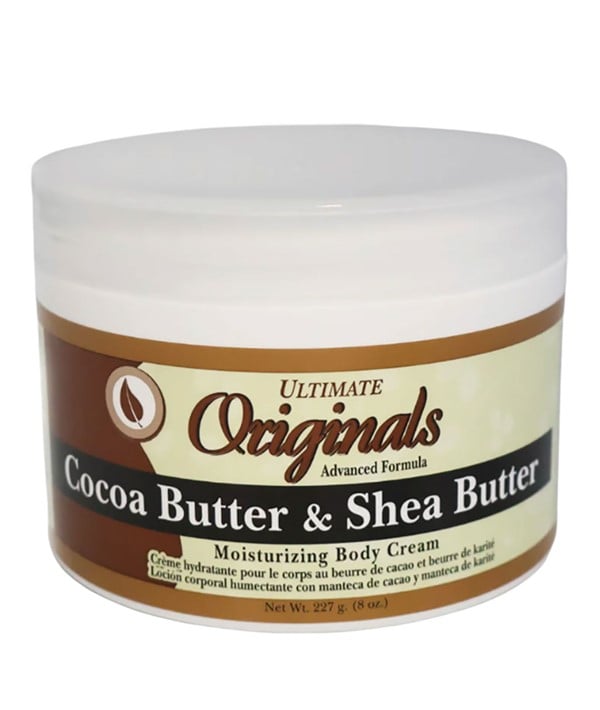 ULTIMATE ORGANICS COCOA BUTTER AND SHEA BUTTER CREAM 