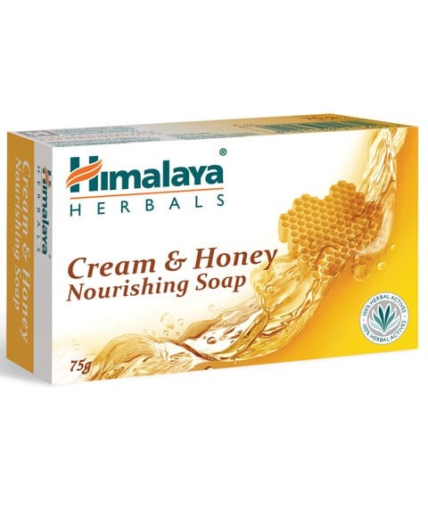 HIMALAYA HERBALS CREAM AND HONEY NOURISHING SOAP 