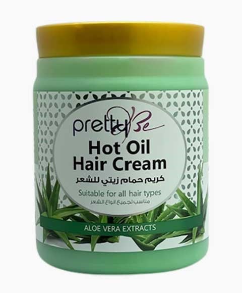 HOT OIL HAIR CREAM WITH ALOE VERA EXTRACTS 