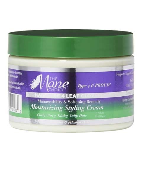 HAIR TYPE 4 LEAF CLOVER MOISTURIZING STYLING CREAM 
