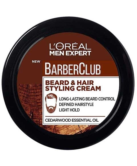 MEN EXPERT BARBERCLUB BEARD AND HAIR STYLING CREAM 