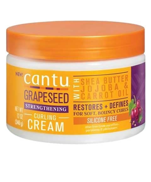 CANTU GRAPESEED STRENGTHENING CURLING CREAM 