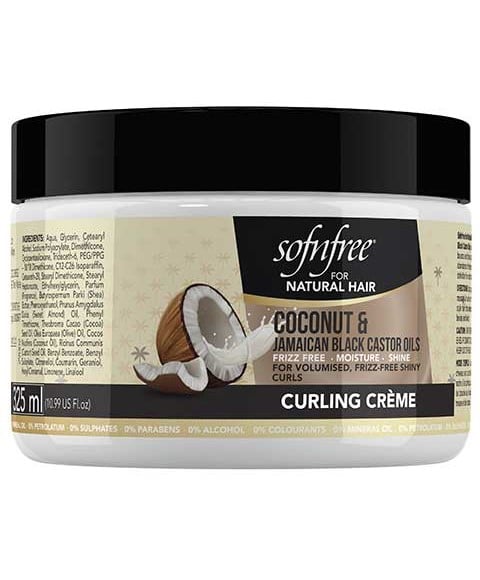 SOF N FREE COCONUT AND JAMAICAN BLACK CASTOR CURLING CREME