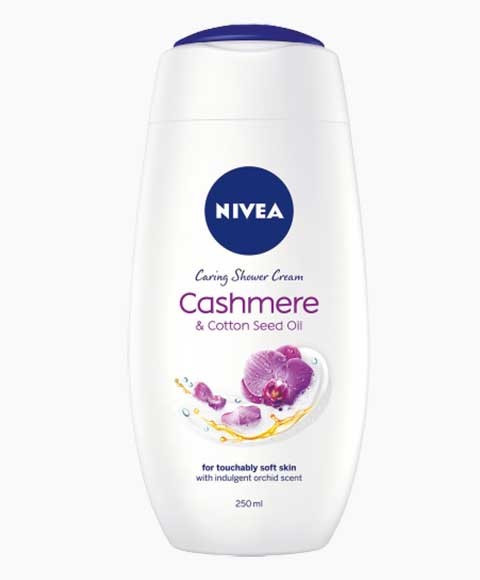 NIVEA CASHMERE AND COTTON SEED OIL SHOWER CREAM 