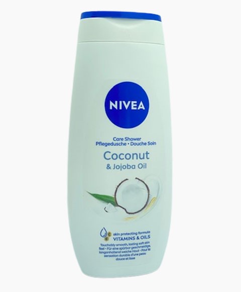 NIVEA COCONUT AND JOJOBA OIL CARING SHOWER CREAM 