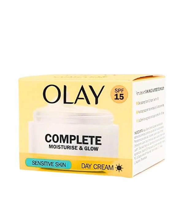 OLAY COMPLETE MOISTURE AND GLOW SENSITIVE SKIN DAY CREAM 