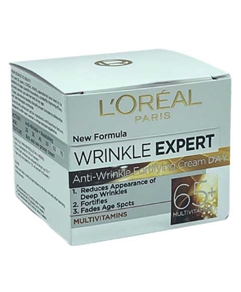 WRINKLE EXPERT 65 PLUS ANTI WRINKLE FORTIFYING DAY CREAM 