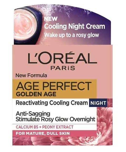 AGE PERFECT GOLDEN AGE REACTIVATING COOLING NIGHT CREAM 
