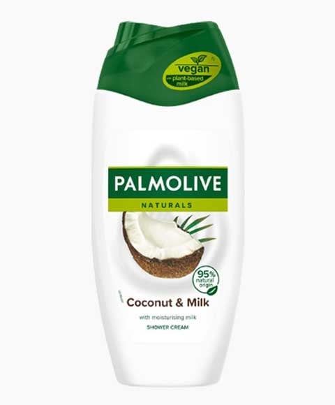 PALMOLIVE NATURALS COCONUT AND MILK SHOWER CREAM 