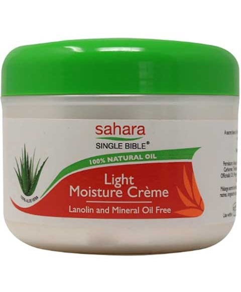 SAHARA SINGLE BIBLE LIGHT MOISTURE CREAM 