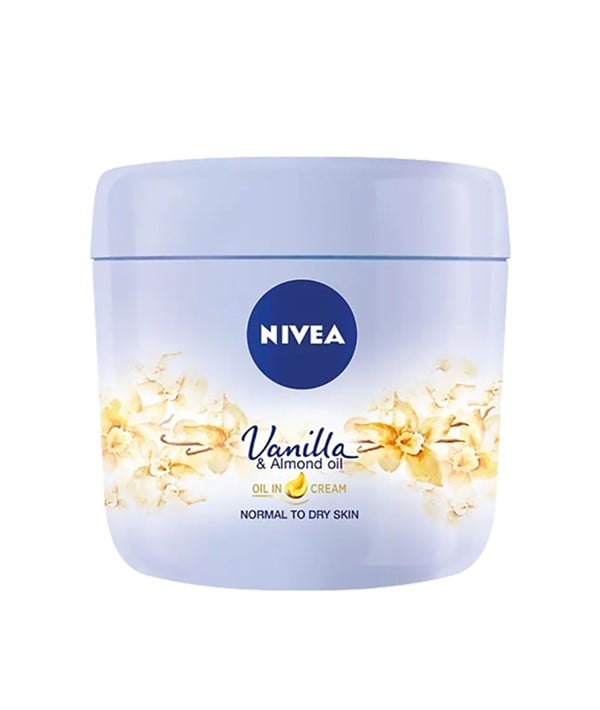 NIVEA VANILLA AND ALMOND OIL BODY CREAM 