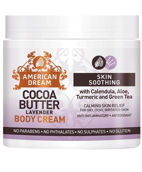 COCOA BUTTER LAVENDER BODY CREAM 