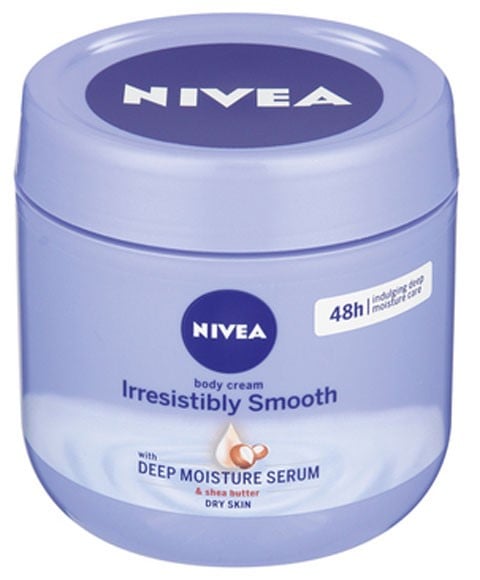 NIVEA IRRESISTIBLY SMOOTH SHEA BUTTER BODY CREAM  