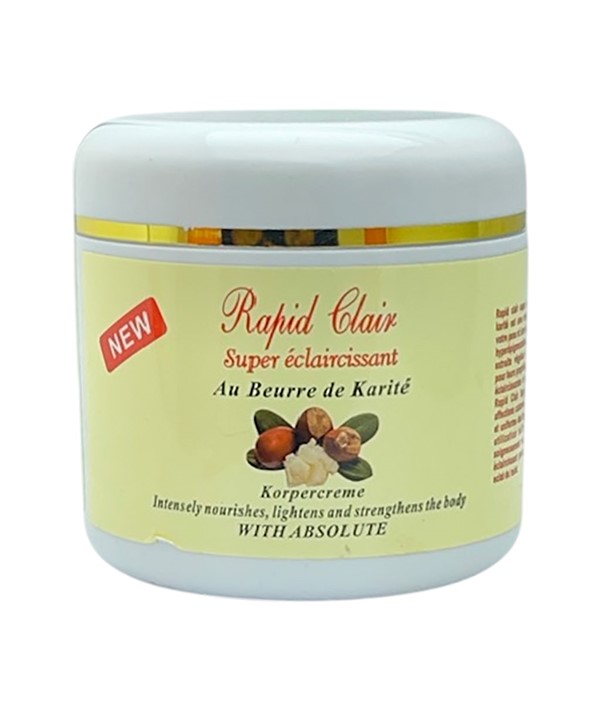 RAPID CLAIR BODY CREAM WITH SHEA BUTTER 