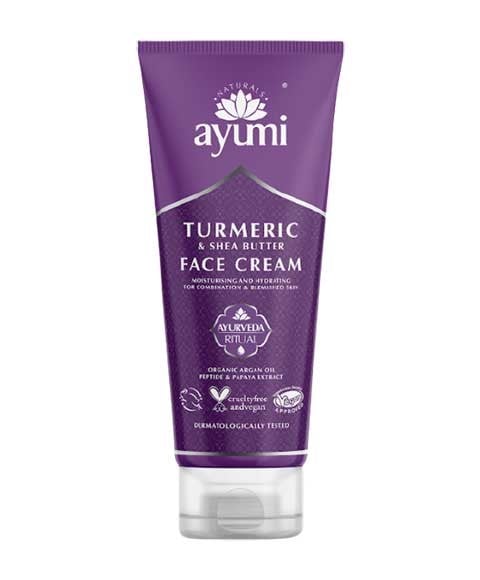 AYUMI NATURALS TURMERIC AND SHEA BUTTER FACE CREAM 