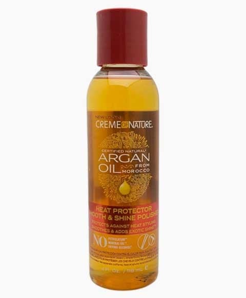 CREAM OF NATURE ARGAN OIL SMOOTH AND SHINE POLISHER
