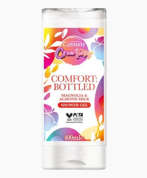 CREATIONS COMFORT BOTTLED MAGNOLIA AND ALMOND MILK SHOWER